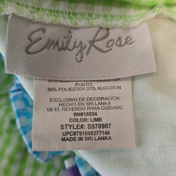 Emily Rose Seersucker Rainbow Tier Dress Ocean Scene Bows Girls Dress 6 - Picture 6 of 7